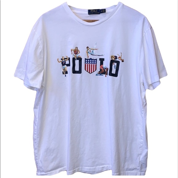Polo Ralph Lauren Other - Men’s XL Polo Ralph Lauren Olympic Track USA tee